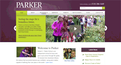Desktop Screenshot of parkerschool.org